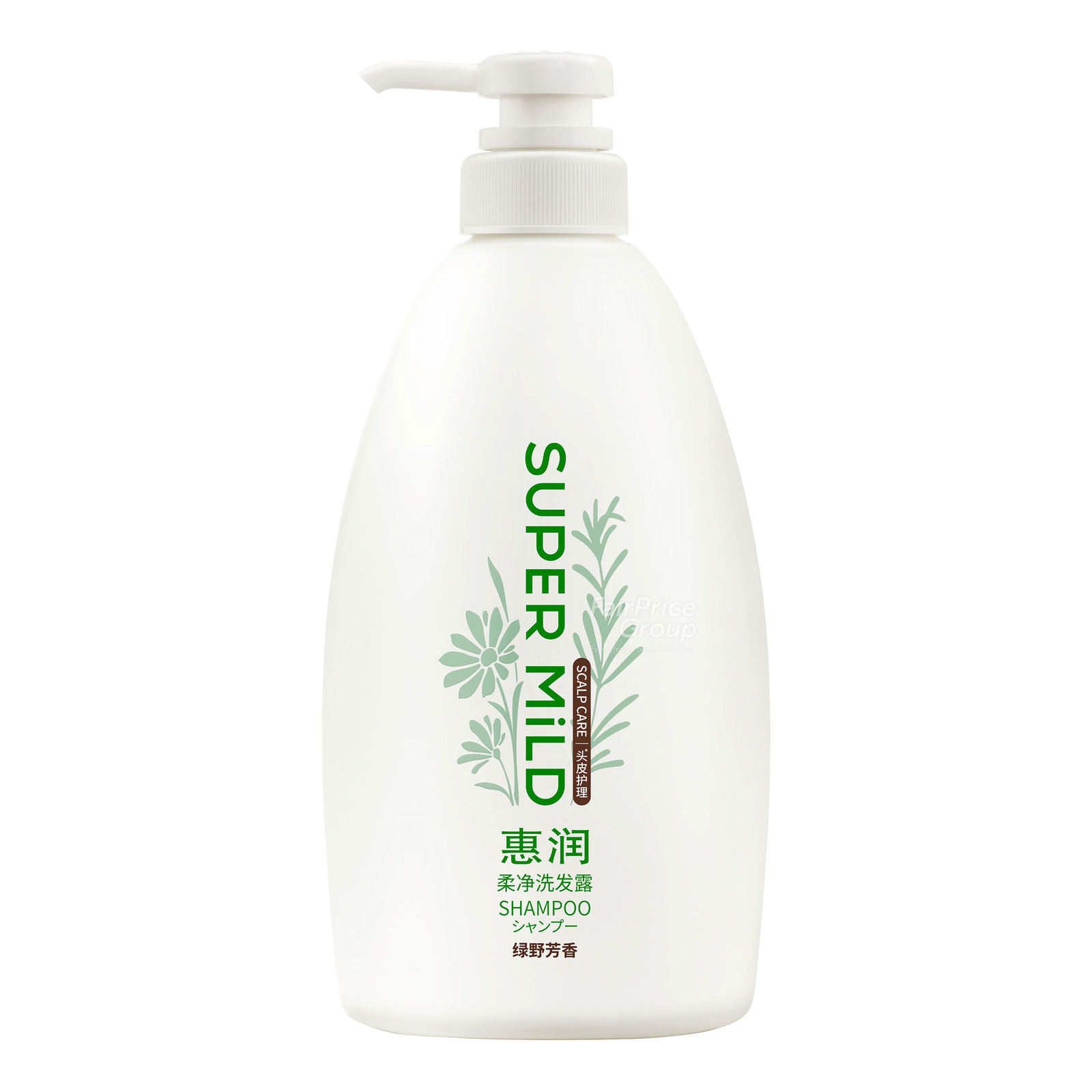 Super Mild Shampoo/Conditioner  600ml - Green Flower Shampoo